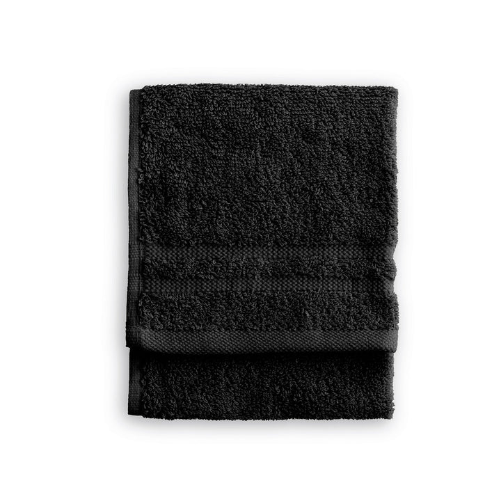 Bath Basic gasten baddoek black